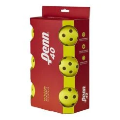 Head Penn 40 Outdoor 6 Pack Pickleball