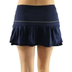 Lucky In Love Santa Fe Glow Long Pleated Tier Skirt -Sports Tennis Shop CB125 401 12