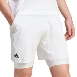 Adidas Aeroready Seersucker Short -Sports Tennis Shop IA7101