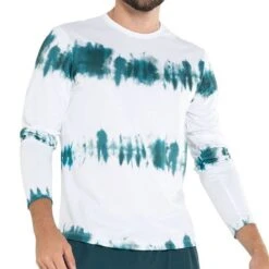 K-Swiss Tide Dye Long Sleeve Crew -Sports Tennis Shop MT07 P66453