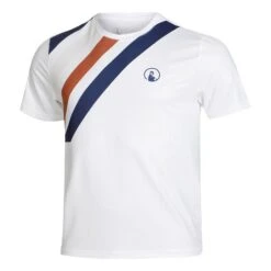 Quiet Please Stripe Receiver Crew -Sports Tennis Shop QP110089 300