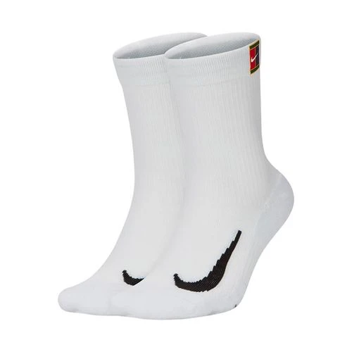 Nike Court Multiplier Cushioned Crew Sock (2 Pairs) 2 Nike Court Multiplier Cushioned Crew Sock (2 Pairs) - Image 2