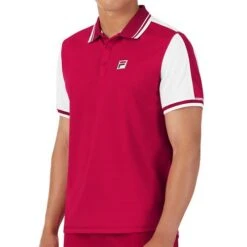 Fila La Finale Short Sleeve Polo -Sports Tennis Shop TM31D014 627
