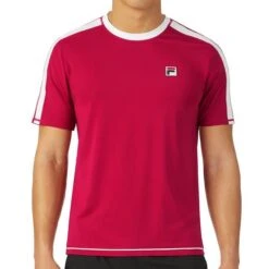 Fila La Finale Short Sleeve Crew -Sports Tennis Shop TM31D017 627